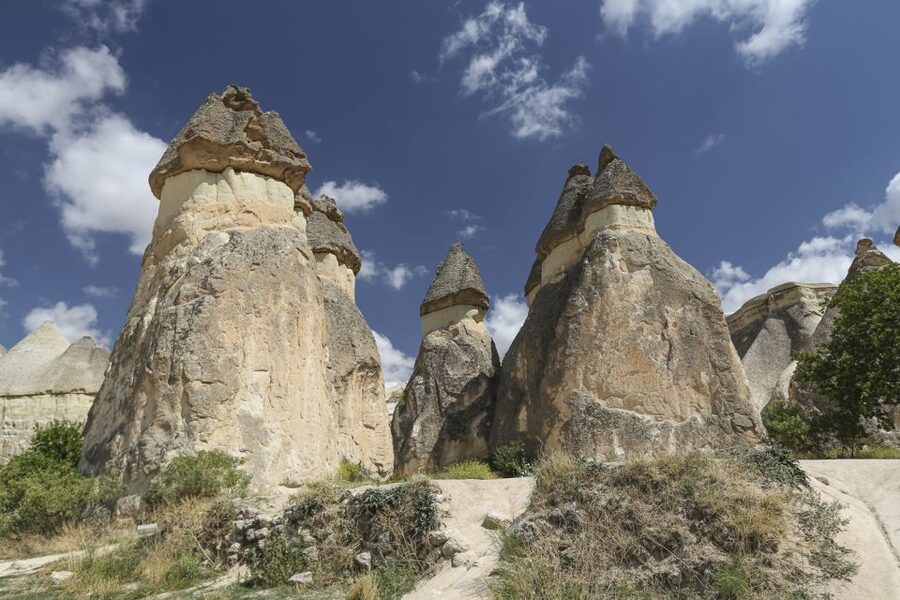 Cappadocia: Red Tour and Sunrise Balloon Tour - Devrent Valley and the fun of reading shapes into stone