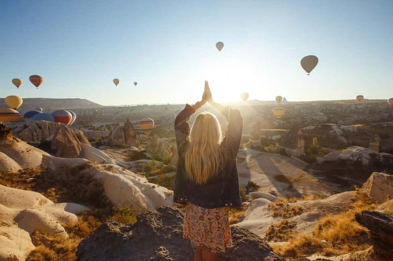 Cappadocia: Sunrise Fairy Chimneys Hot Air Balloon Watching - Leaving Göreme before sunrise