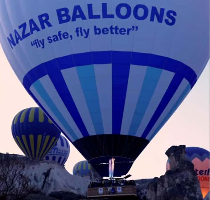 Cappadocia: Sunrise Hot Air Balloon Flight - The flight over valleys and rock formations