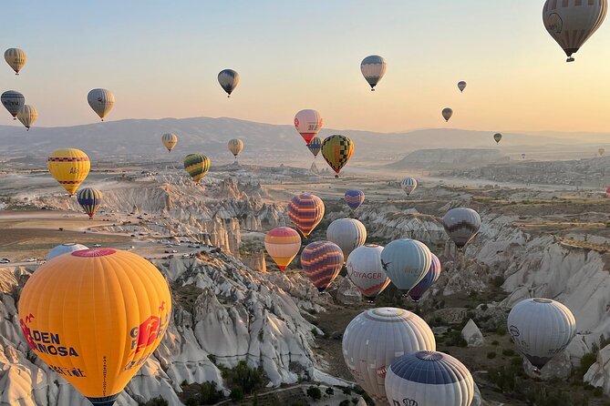 Cappadocia Sunrise Hot Air Balloon Flight / Discovery Balloons - The first lift: Göreme from the air