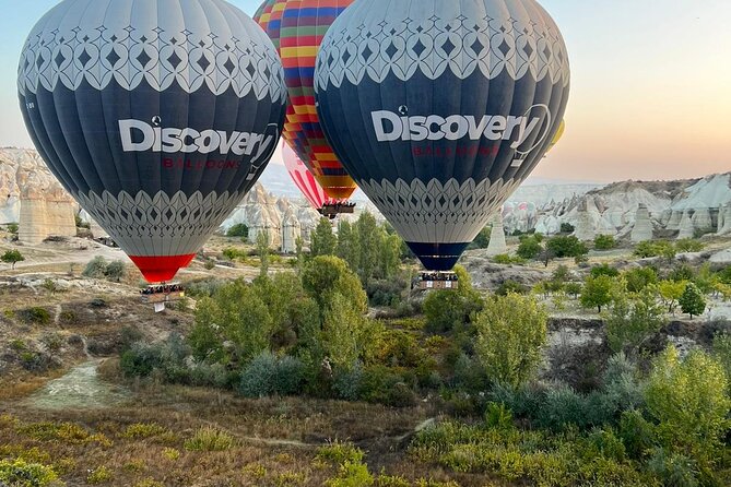 Cappadocia Sunrise Hot Air Balloon Flight / Discovery Balloons - Göreme National Park, valleys, and fairy chimneys