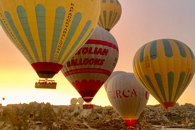Cappadocia: Sunrise Hot Air Balloon Flight with Transfers - One Hour Over Valleys, Fairy Chimneys, and Cave Churches