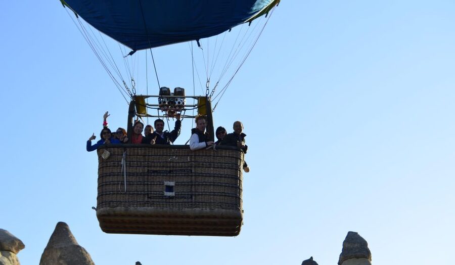 Cappadocia: Sunrise Hot Air Balloon in Göreme and Transfer - The flight above Göreme and Cappadocia’s valleys