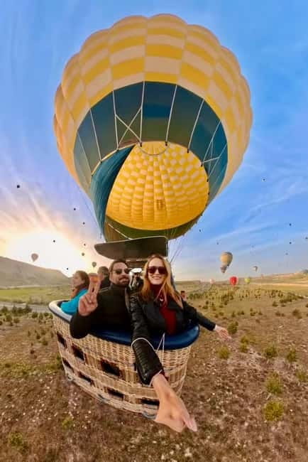 Cappadocia: Sunrise Hot Air Balloon in Göreme and Transfer - Landing, certificate, and the post-flight toast