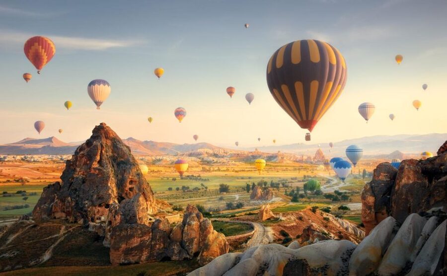 Cappadocia: Sunrise Hot Air Balloon Watching Experience - Stop three: high views above the valleys