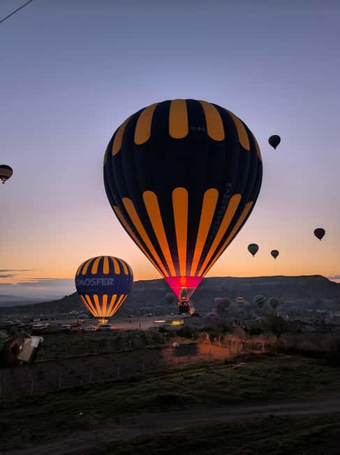 Cappadocia: Sunrise in Göreme Hot Air Balloon and Transfer - The sunrise flight, from low valleys to wide views