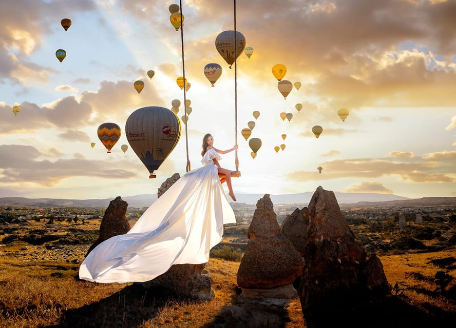 Cappadocia: Taking photo with Swing at hot air balloon view - How much value is there in $803?
