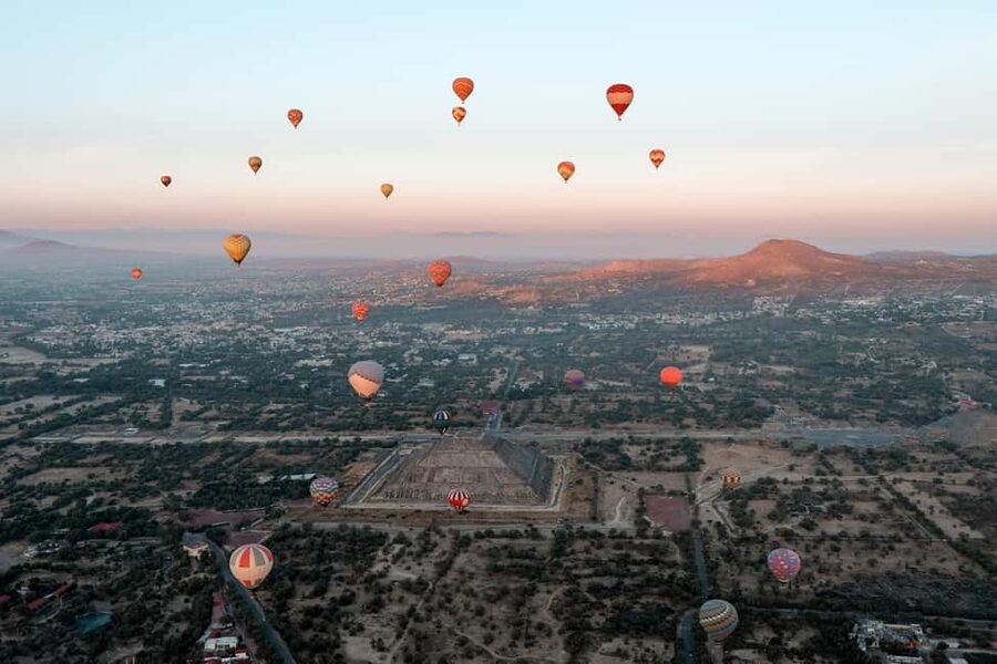 CDMX: Teotihuacan Hot Air Balloon with Breakfast - Key points to know before booking