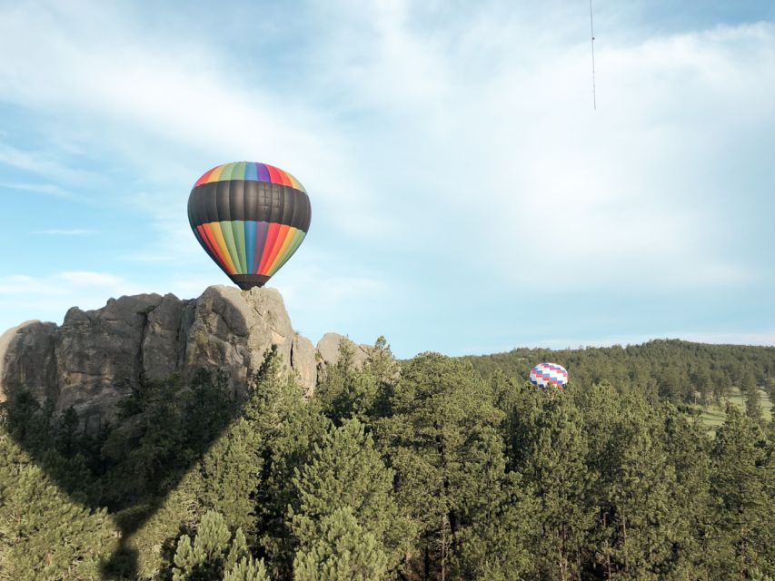 Custer: Black Hills Hot Air Balloon Flight at Sunrise - Sunrise over the southern Black Hills