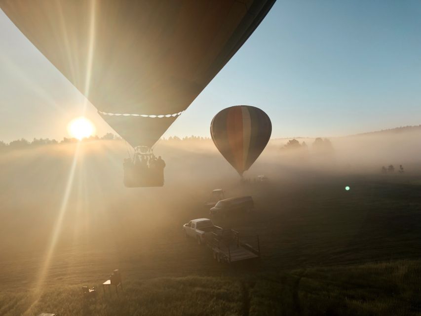 Custer: Black Hills Hot Air Balloon Flight at Sunrise - What the three-hour outing includes