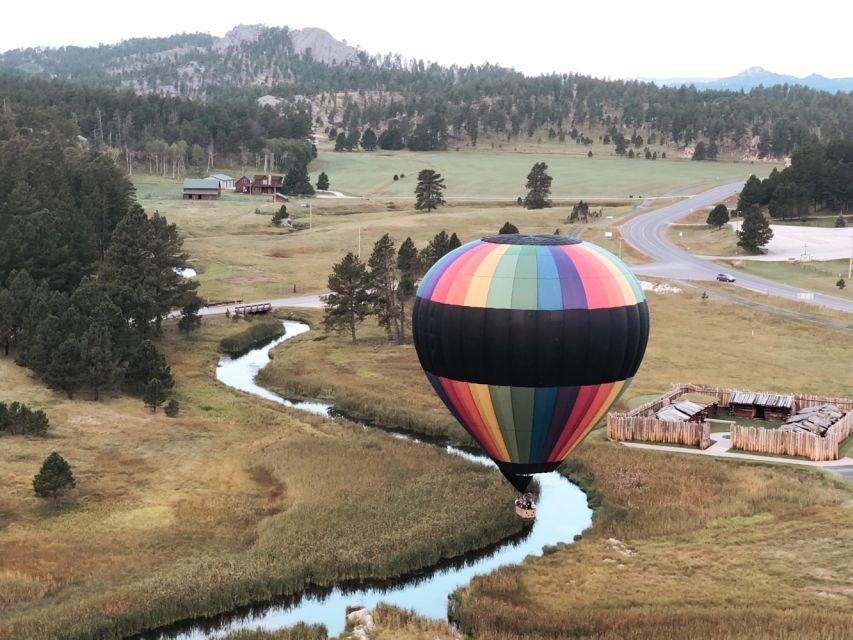 Custer: Black Hills Hot Air Balloon Flight at Sunrise - The post-flight toast and flight certificate
