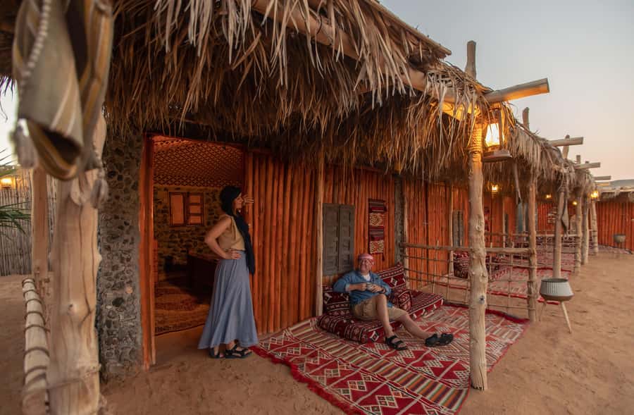 Dubai: Heritage Overnight Safari, Balloon Ride & breakfast - Key points at a glance