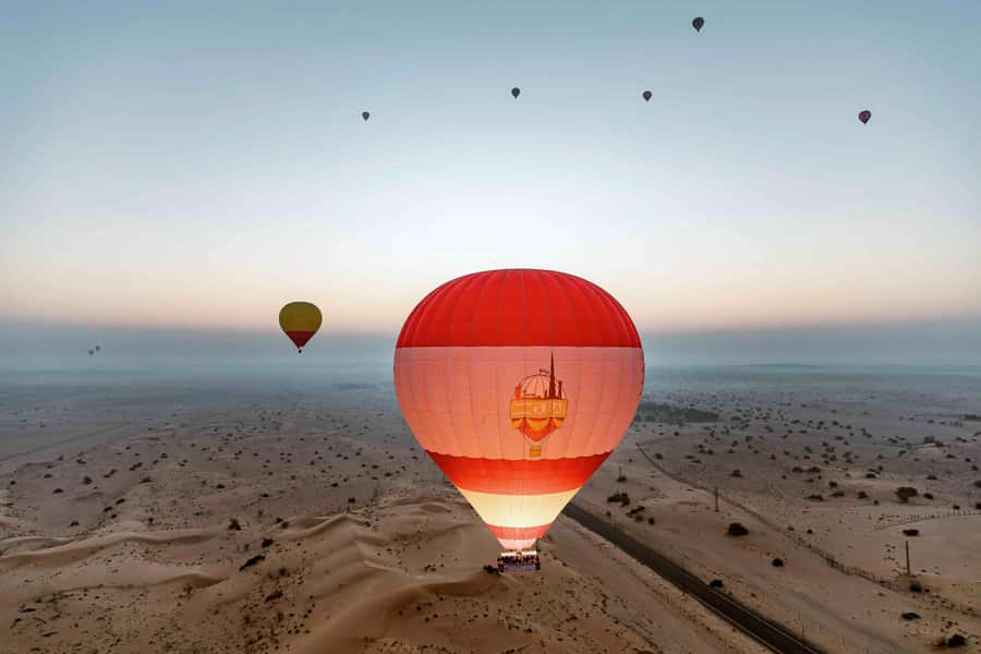 Dubai: Hot Air Balloon, Desert Safari, and Quad Biking Tour - Key points at a glance