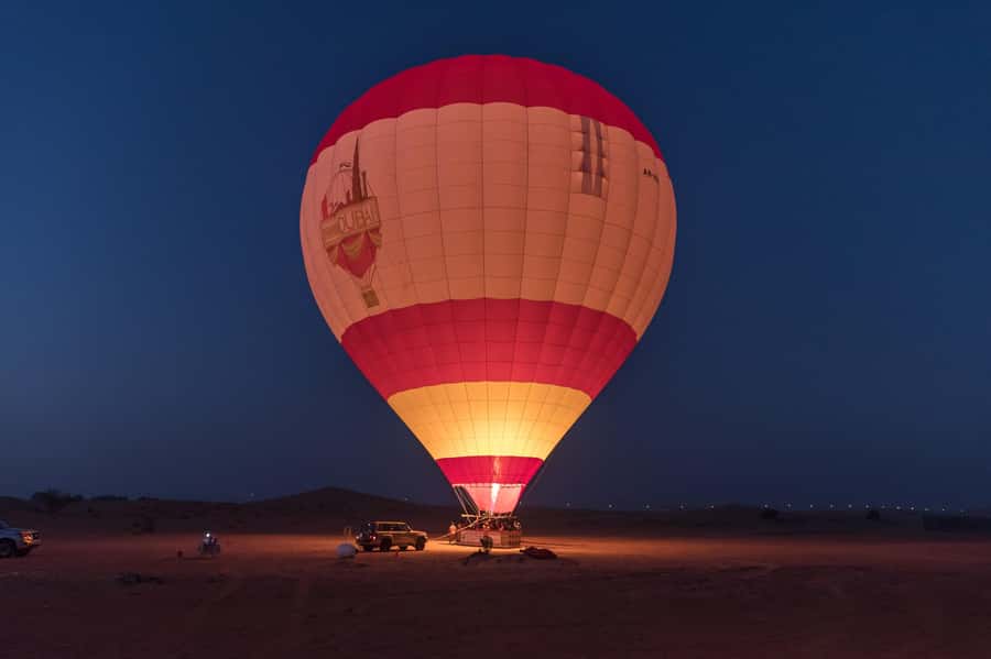 Dubai: Hot Air Balloon Ride & Falcon Show Over the Desert - Safety, comfort, and who should skip it