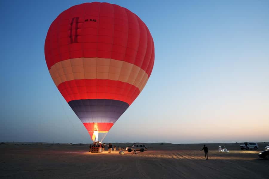 Dubai: Hot Air Balloon Ride with Camel Ride & Falcon Show - Who will get the most from this tour