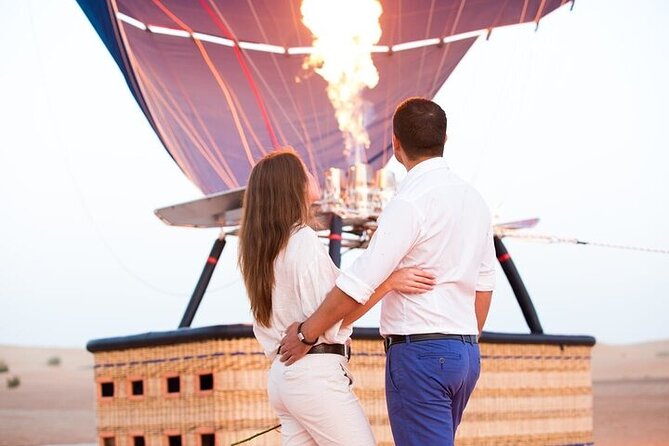 Dubai Hot Air Balloon Tour with Breakfast Camel Ride and Transfer - Dune Bashing and Quad Biking in the Adventure Option