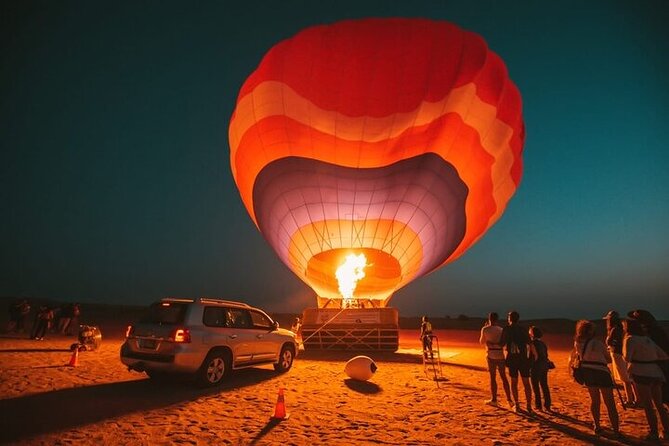 Dubai Hot Air Balloon Tour with Breakfast Camel Ride and Transfer - The 4:30 am Pickup and Transfer