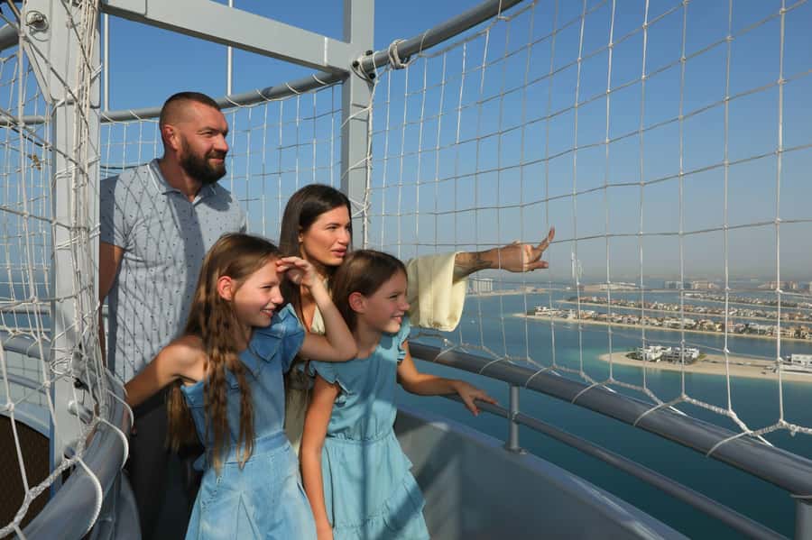 Dubai: The Dubai Balloon at Atlantis - Ten minutes in the air, with little wasted time