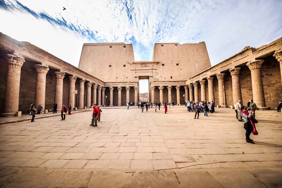 East and west banks private day tour included Balloon Ride - Luxor Temple after the morning sites