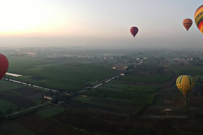 Enjoy The over night by flight from Cairo to luxor with hot air balloon - The private format and guide quality