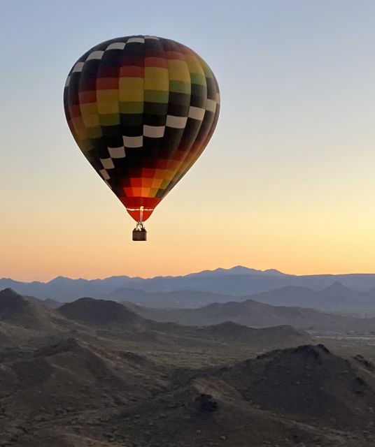 Epic Sonoran Sunrise Balloon Flight - Helping inflate the balloon before takeoff