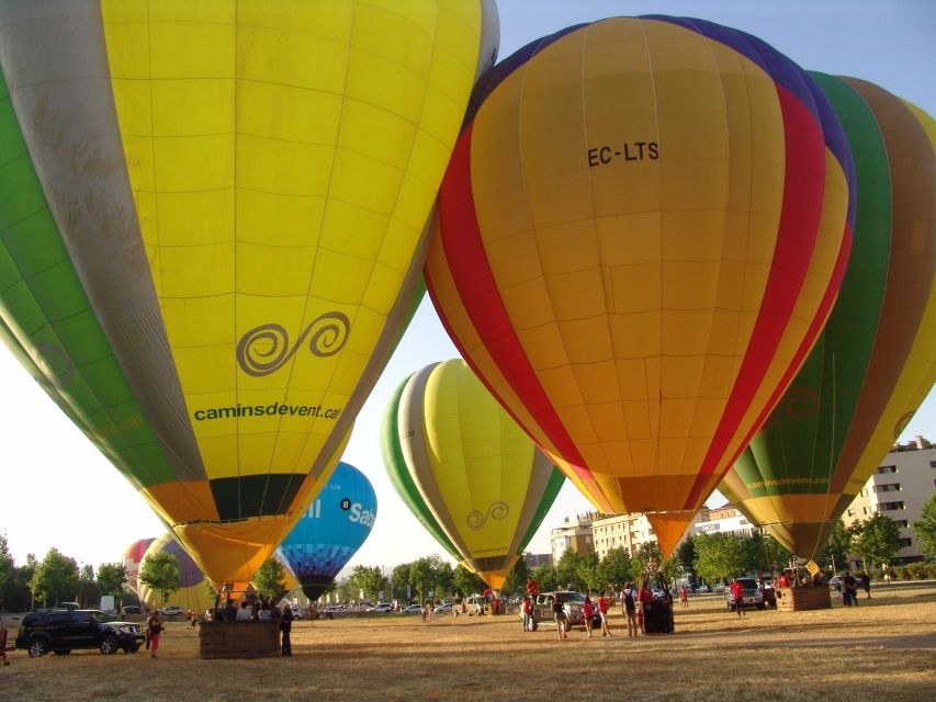 European Balloon Festival: Hot Air Balloon Ride - The European Balloon Festival from inside