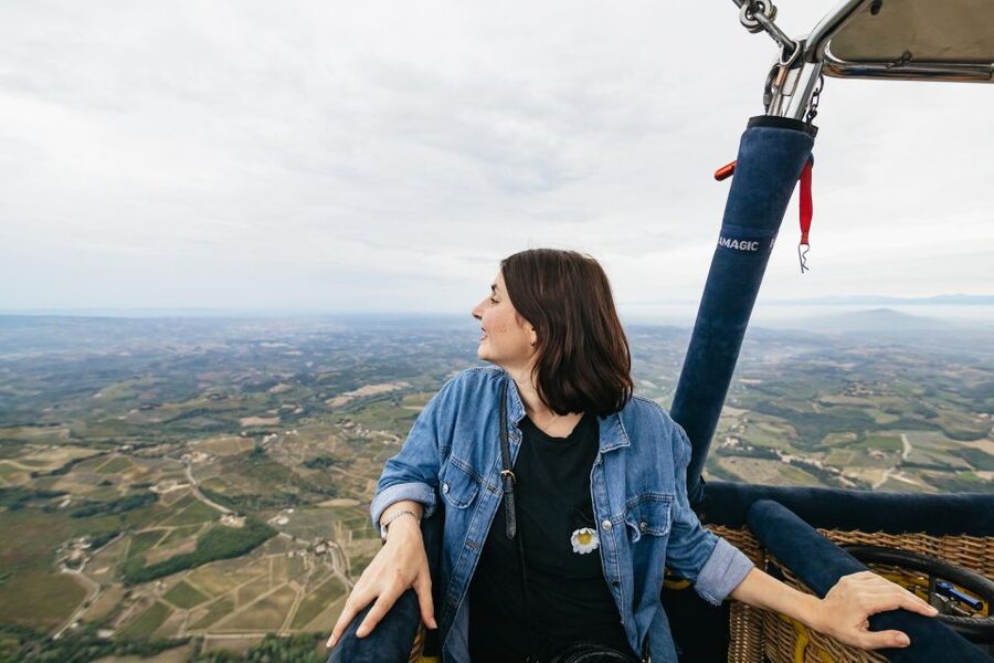 Florence: Balloon Flight Over Tuscany - A calm one-hour flight, guided by the wind