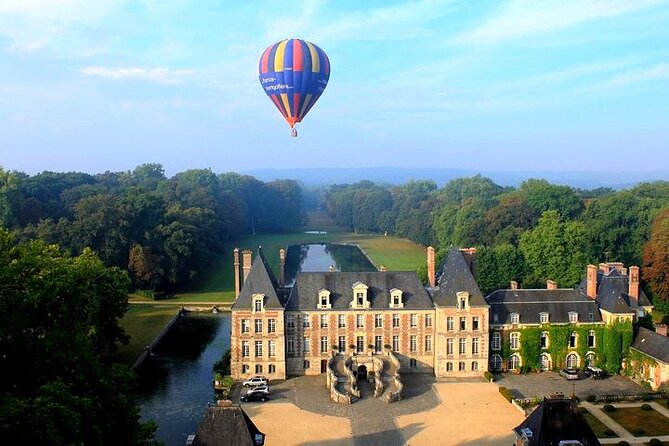 Fontainebleau Forest Half Day Hot-Air Balloon Ride with Chateau de Fontainebleau - The landing and the traditional toast