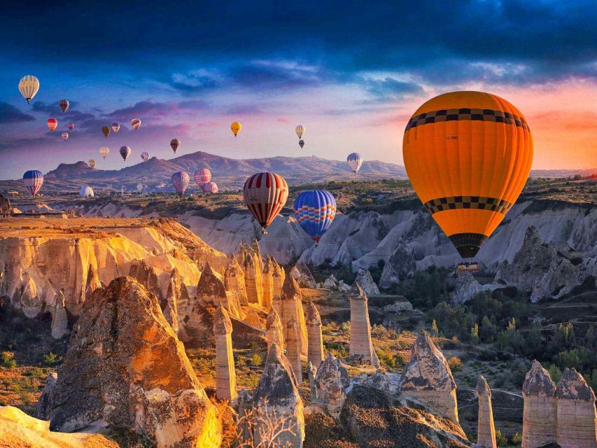 From Alanya: 2-Day Cappadocia, Cave Hotel, & Balloon Tour - Sunrise balloons, balloon viewing, and weather risk