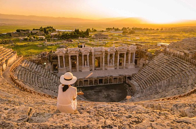 From Antalya: Pamukkale Day Trip w/Optional Balloon Flight - Hierapolis adds the ancient-city story