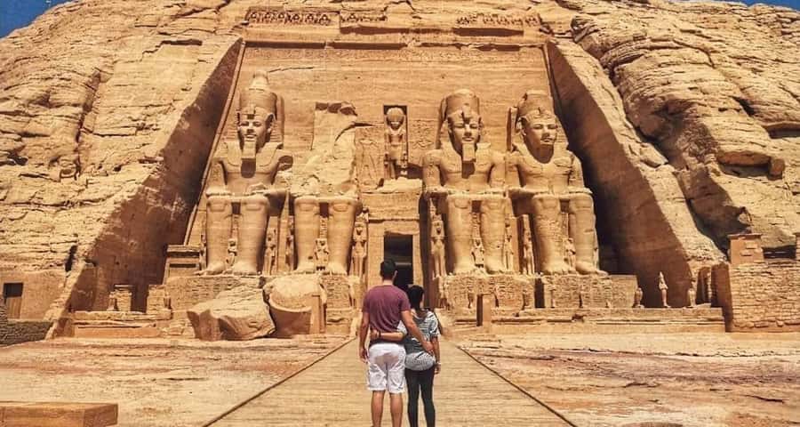 From Aswan:4 Days Nile Cruise Luxor Abu Simbel & Air Balloon - Key points at a glance