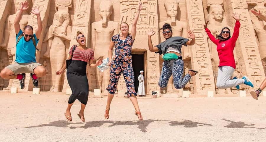 From Aswan:4 Days Nile Cruise Luxor Abu Simbel & Air Balloon - The guides are a major part of the value