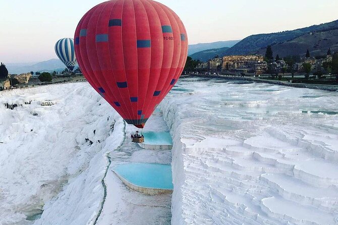 From Fethiye Pamukkale Day Trip w/Hot Aİr Balloon Ride & Lunch - Hierapolis and Cleopatra’s Pool