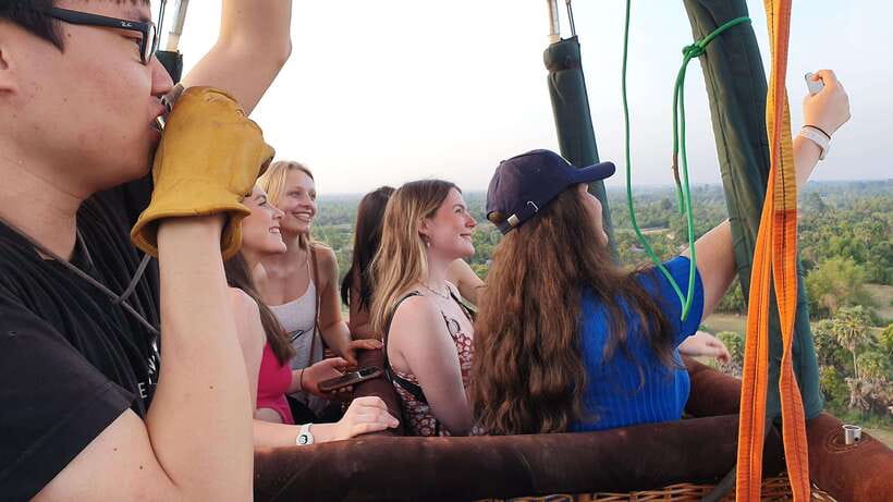 From Krong Siem Reap: Angkor Hot Air Balloon Ride w/ Pickup - What the strongest parts of the experience are