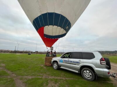 Hot Air Balloon over Toledo