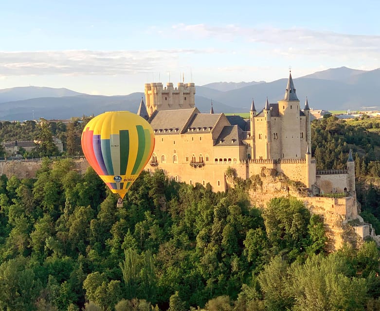 From Madrid: Hot Air Balloon Ride in Segovia with Pickup - Key points to know before booking