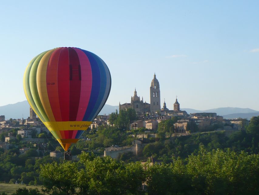 From Madrid: Hot Air Balloon Ride in Segovia with Pickup - The one-hour balloon flight