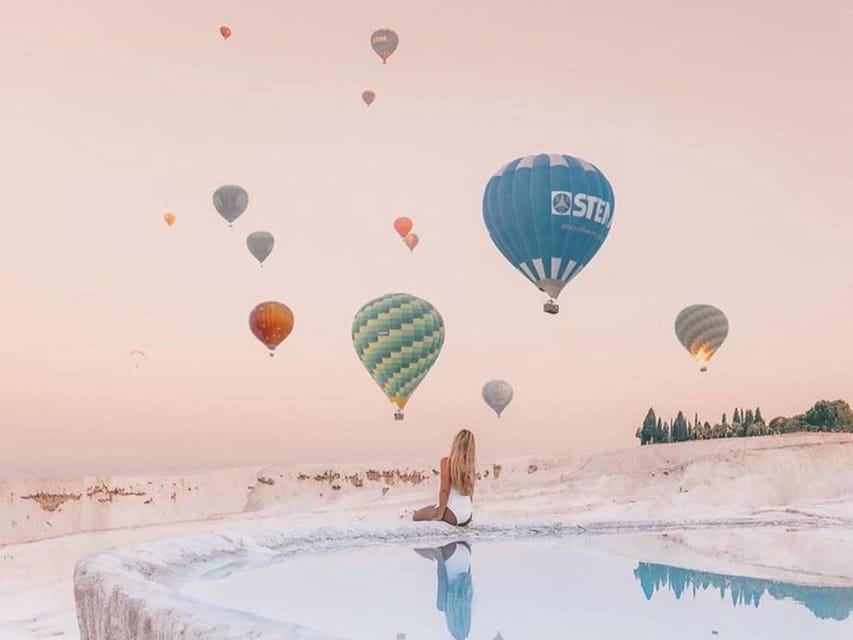 From Marmaris: Pamukkale Balloon Flight Day Trip with Lunch - Breakfast after the flight