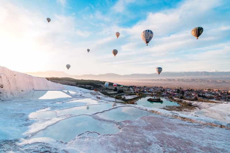 From Marmaris: Pamukkale Balloon Flight Day Trip with Lunch - Cleopatra Pool and extra admission costs