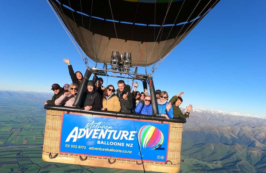 From Methven: Hot Air Balloon Flight in Canterbury with Wine - Key points to know before you book