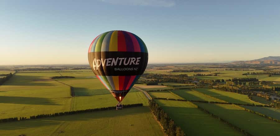 From Methven: Hot Air Balloon Flight in Canterbury with Wine - Watching the balloon rise before you do