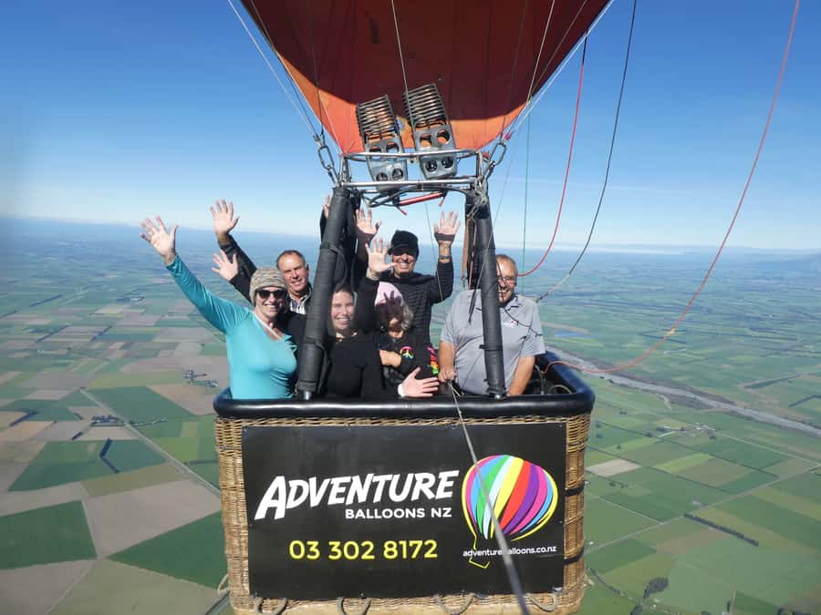 From Methven: Hot Air Balloon Flight in Canterbury with Wine - Helping pack the balloon after landing