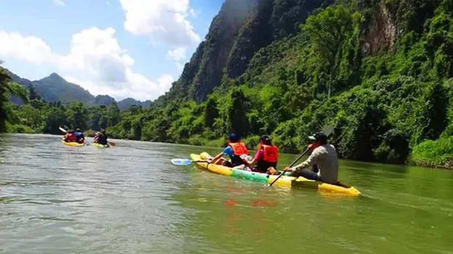 From Vientiane:Vang Vieng Day Trip Including Hot Air Balloon - Key points at a glance
