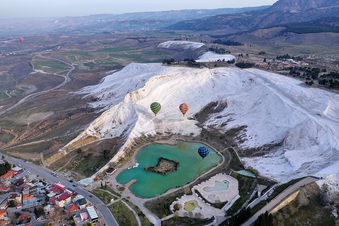 Full-Day Marmaris Pamukkale Tour With Hot Air Balloon Ride - Exploring Cotton Castle and Hierapolis