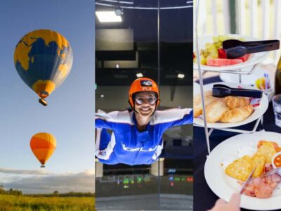 Hot Air Balloon, Winery Breakfast & iFly