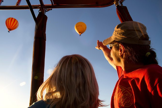 Gold Coast Hot Air Balloon + Winery Breakfast + Return Transfers - Sunrise over the Gold Coast hinterland