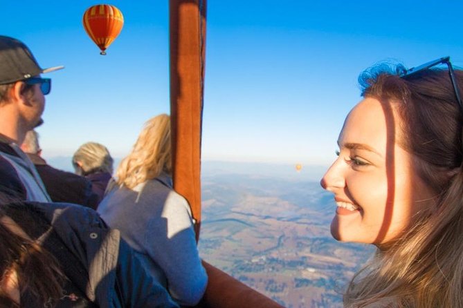 Gold Coast Hot Air Balloon + Winery Breakfast + Return Transfers - What the flight feels like from the basket