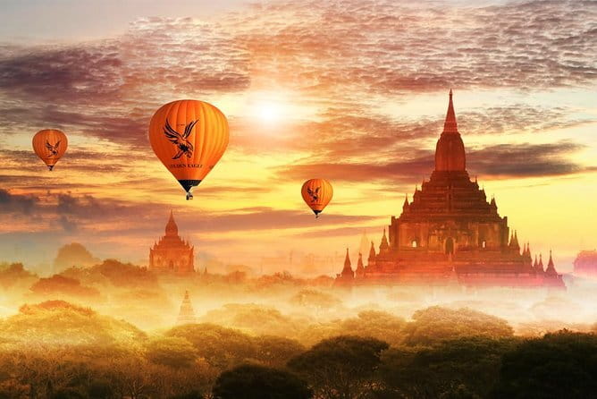 Golden Eagle Ballooning Myanmar - Why Bagan looks different from the air