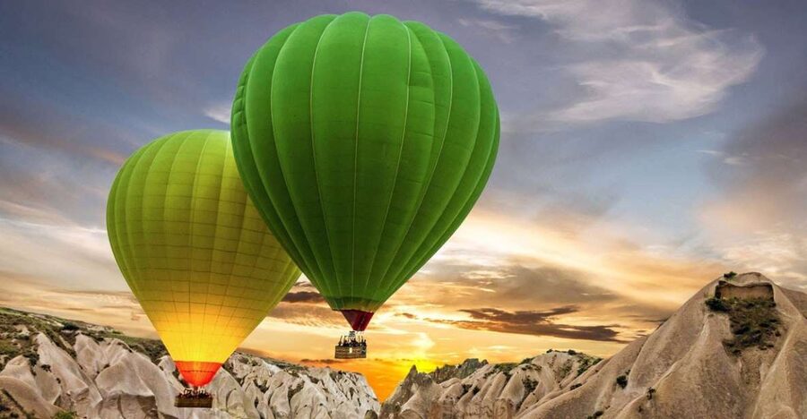Goreme: Sunrise Hot Air Balloon Flight over Cappadocia - Preparing for takeoff in Göreme