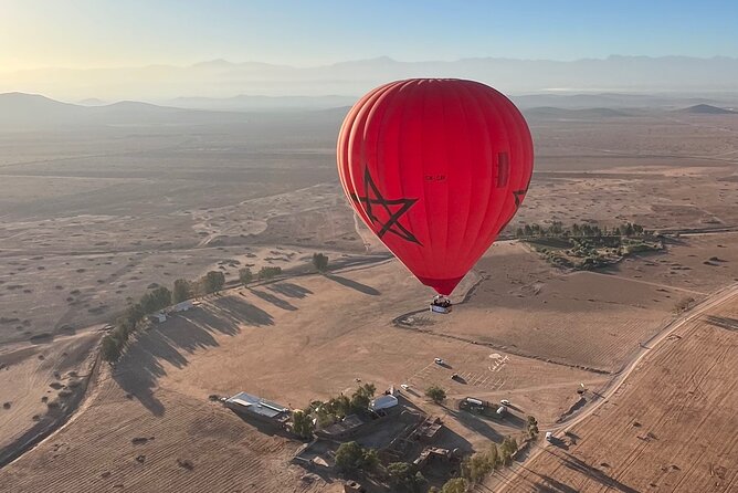 Half Day Hot Air Balloon Experience in Marrakech - Olive groves, citrus trees, and Berber villages